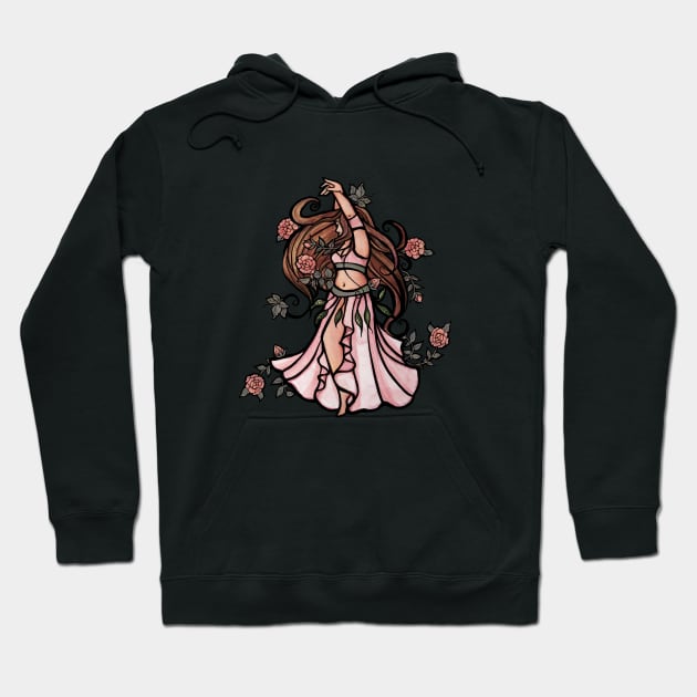 Belly Dancer Hoodie by bubbsnugg